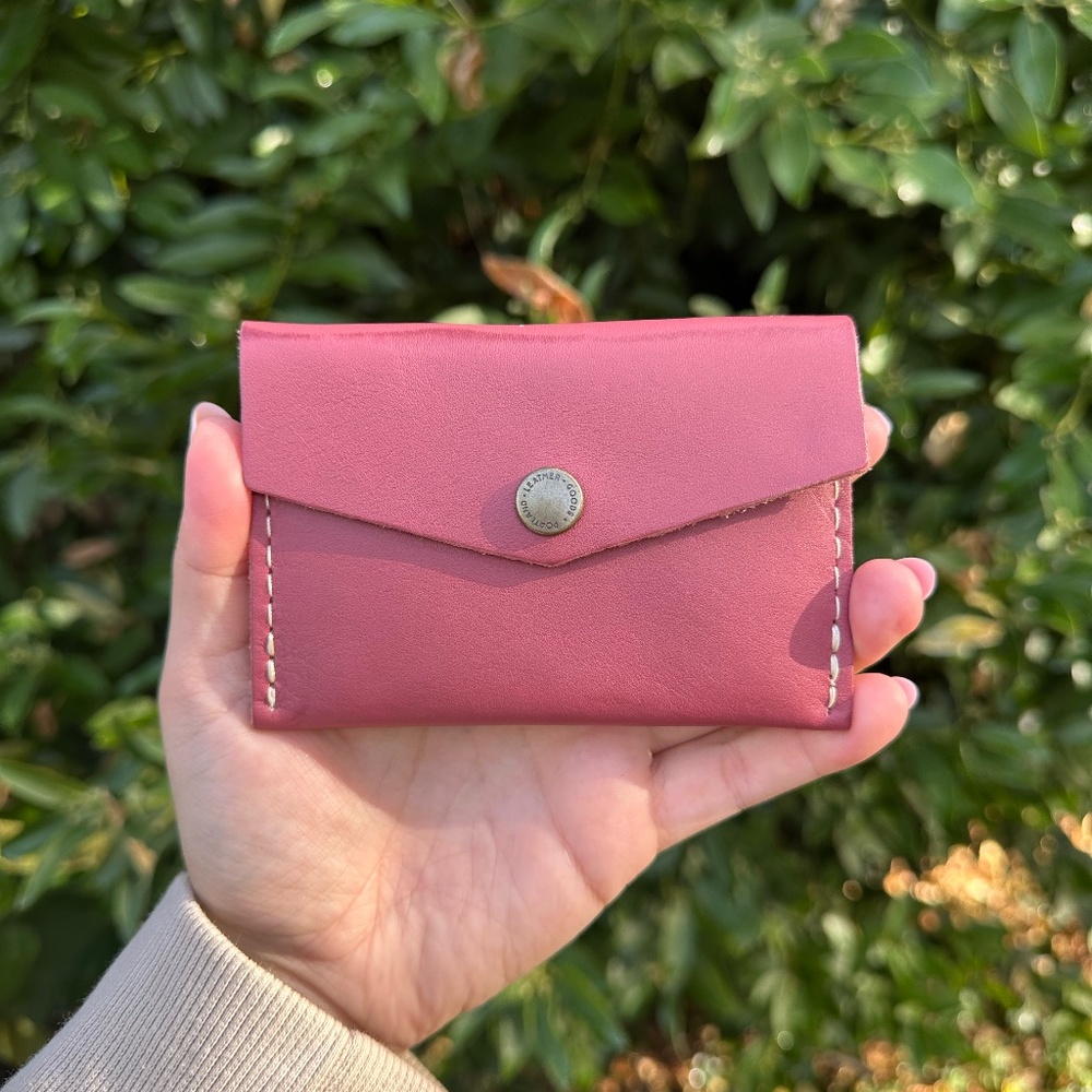 GUAVA 🩷 BNNU: Mini Envelope Wallet (Portland Leather Goods)
